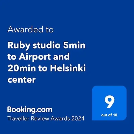Aurora Kivistoe - Ruby 6min To Helsinki Airport 20 Min To Helsinki Center 公寓 *